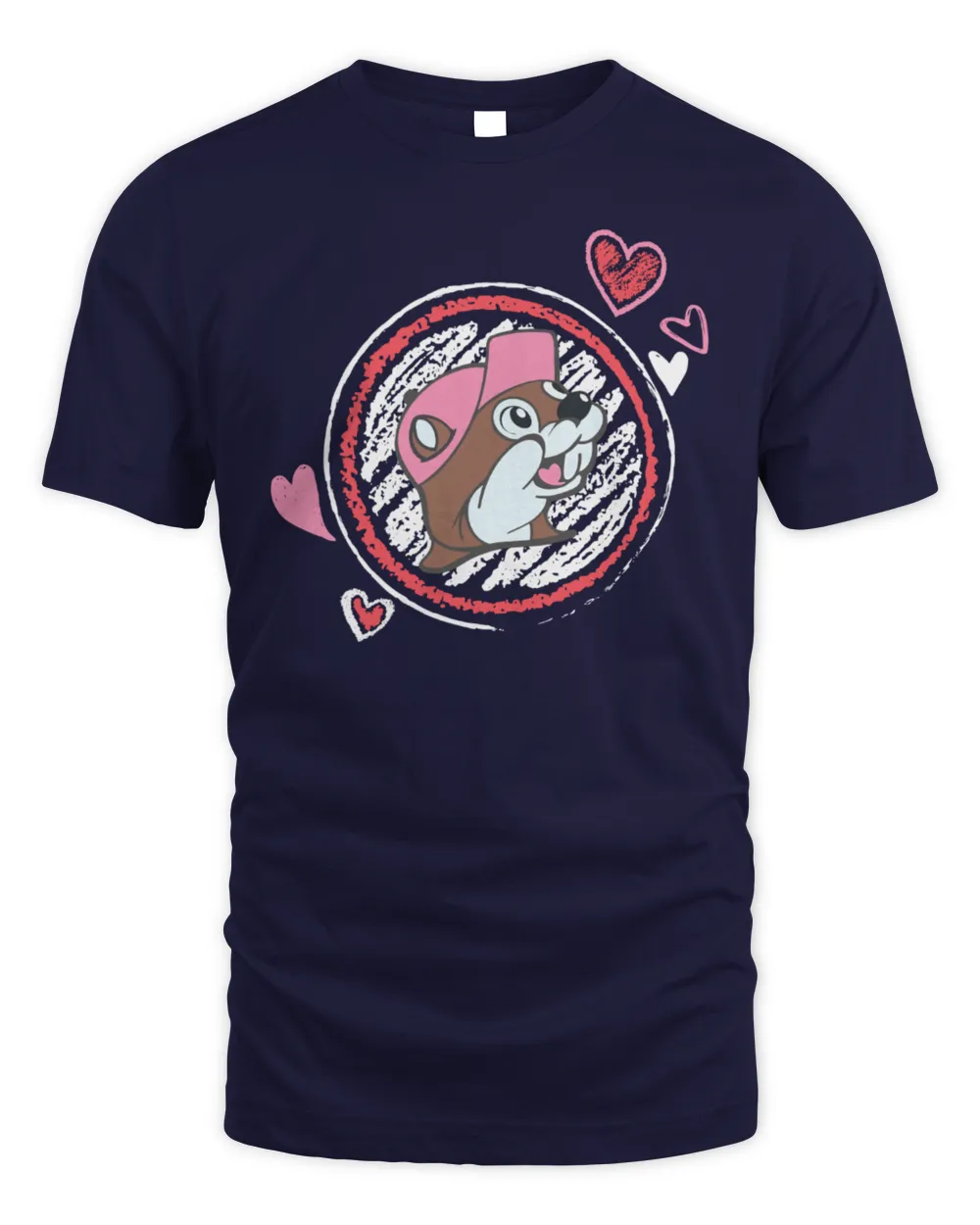 Buc-Ee’s Valentine’s 2025 Official T-Shirts Unisex Standard T-Shirt navy s
