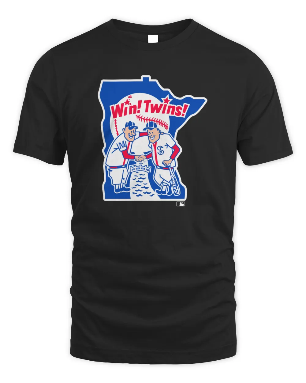 Minnesota Twins Huntington Win Twins T-Shirt Unisex Standard T-Shirt black s