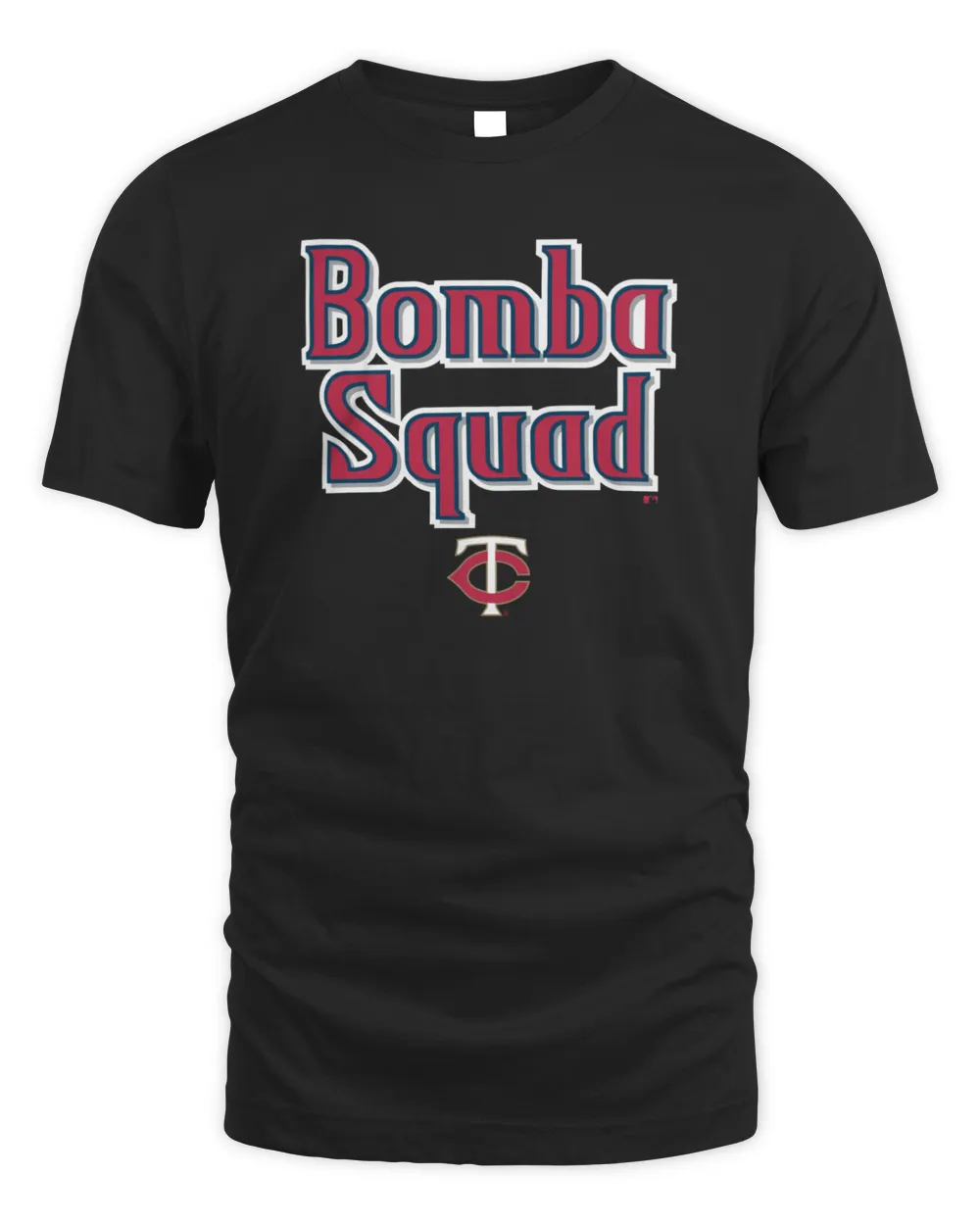 Minnesota Twins Bomba Squad T-Shirt Unisex Standard T-Shirt black s