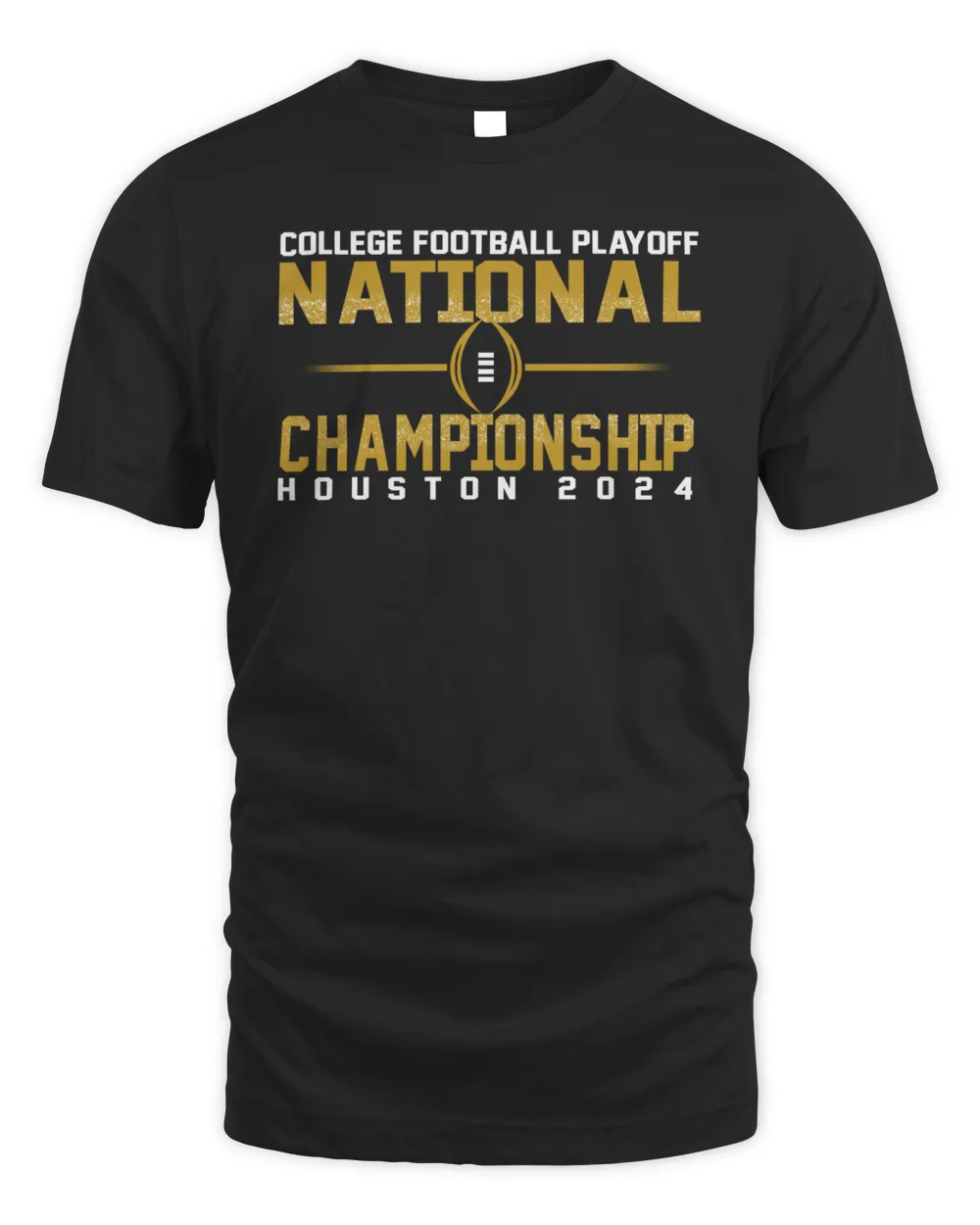 College Football Playoff 2024 National Championship Game Gradient Hoodie CFP Shop Unisex Standard T-Shirt black s