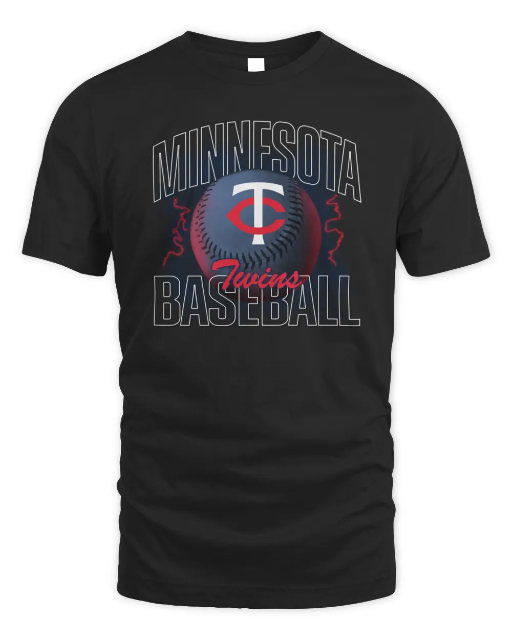 Minnesota Twins Match Up T-Shirt 2024 Unisex Standard T-Shirt black s