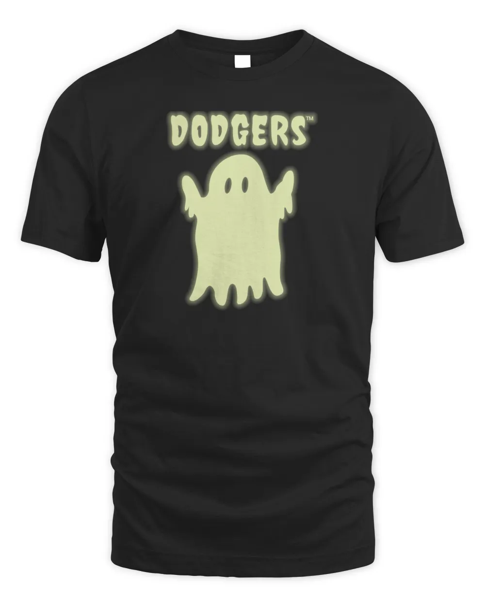 Los Angeles Dodgers Ghost Season Tee Shirt Unisex Standard T-Shirt black s