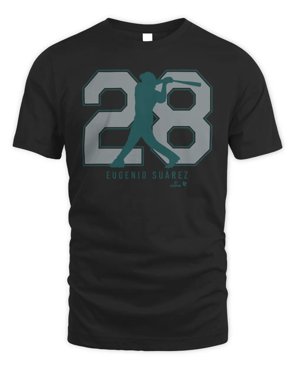 Seattle Mariners Eugenio Suarez 28 T Shirt Unisex Standard T-Shirt black s
