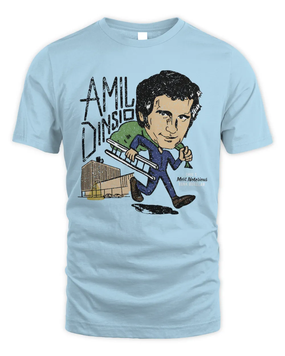 Official Amil Dinsio 2023 Shirt New Clothing Unisex Standard T-Shirt light-blue s