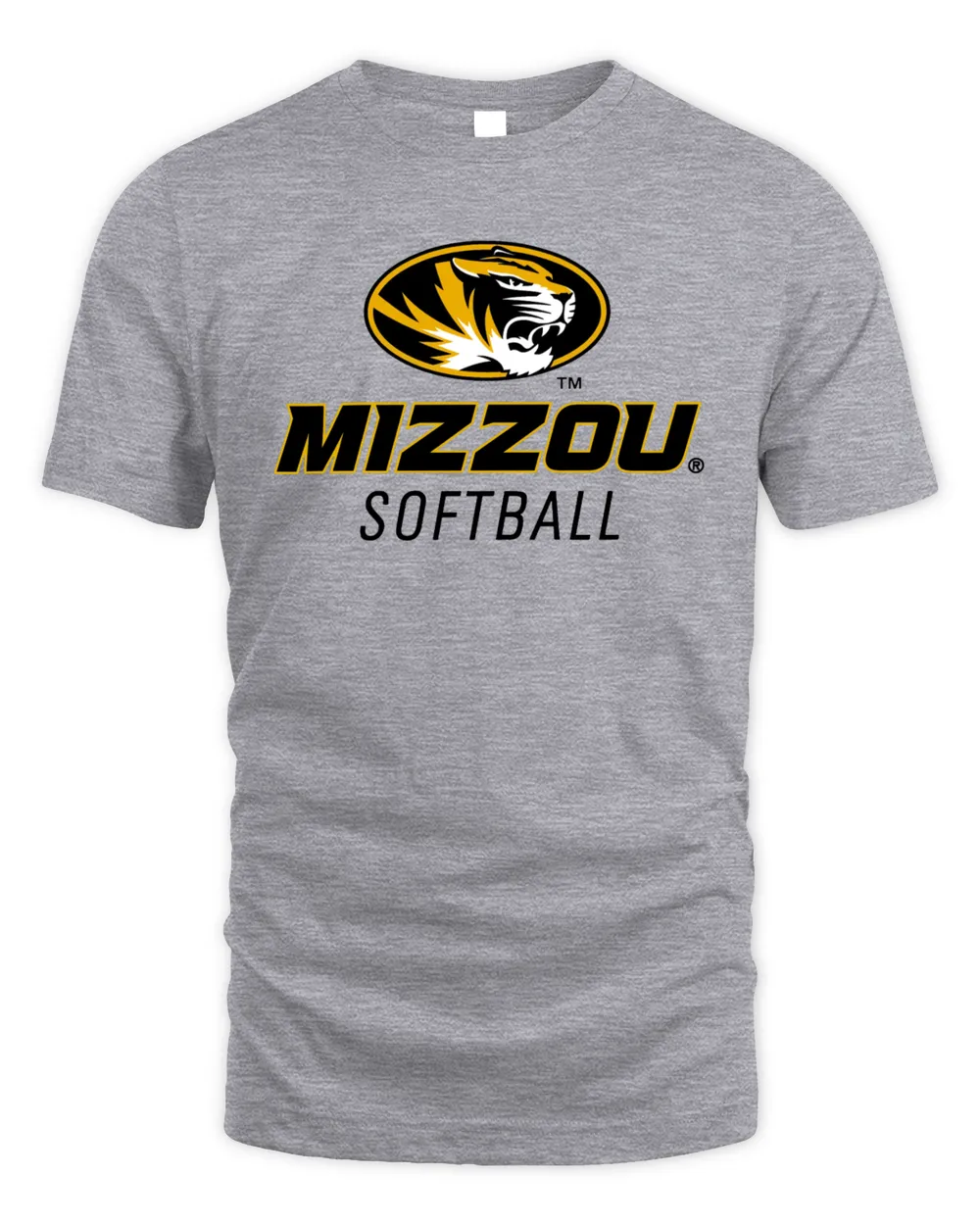 Mizzou Tigers Softball Nil Roster 2023 T-Shirt Unisex Standard T-Shirt sport-grey s