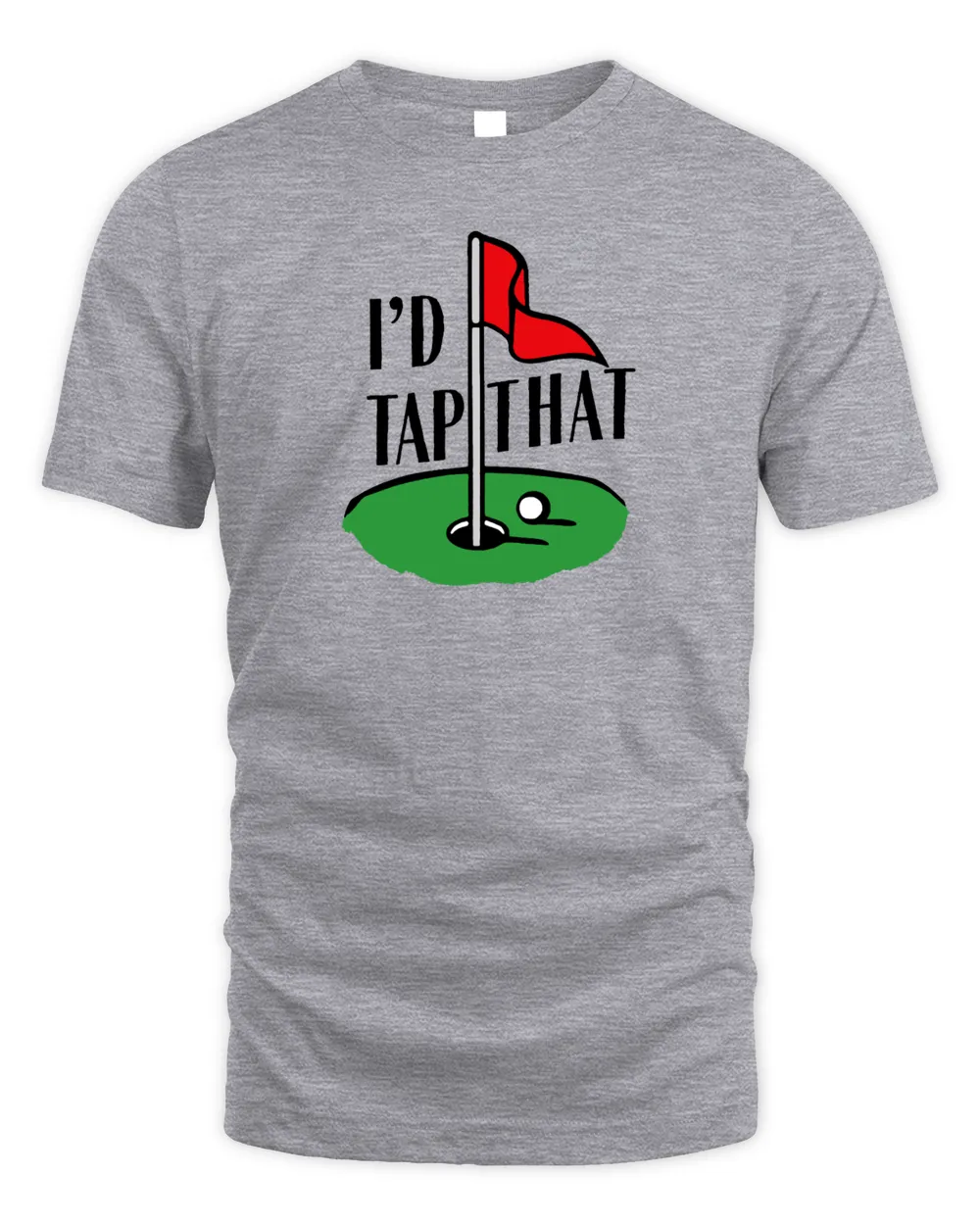 I’d Tap That Father’s Dad Gift T-Shirt Unisex Standard T-Shirt sport-grey s
