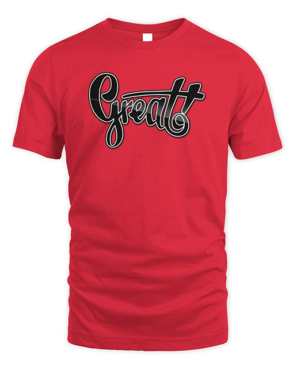 Alternative Merchandise Store Great! Unisex Standard T-Shirt red s