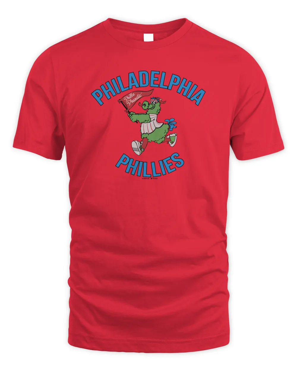 MLB Philadelphia Phillies Phanatic Shirt Unisex Standard T-Shirt red s