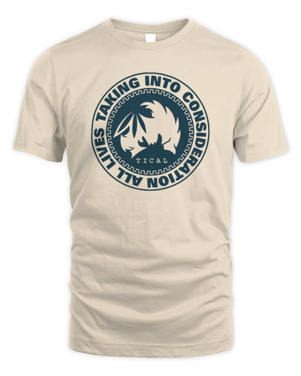TICAL Merch TICAL Circle T Shirts Unisex Standard T-Shirt sand s