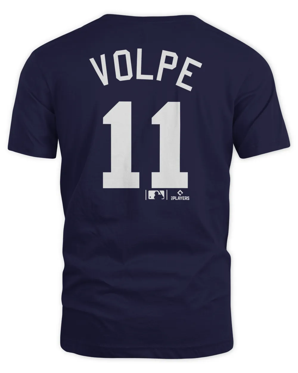 New York Yankees Anthony Volpe Name And Number T-Shirt Unisex Standard T-Shirt navy s