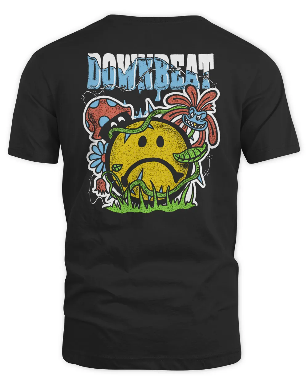 The Downbeat Shirt Tee Black Unisex Standard T-Shirt black s