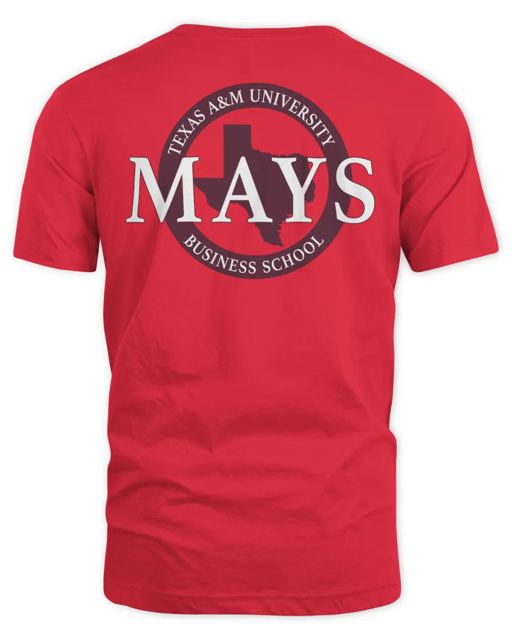 Texas A&M Mays Business School Shirt Unisex Standard T-Shirt red s