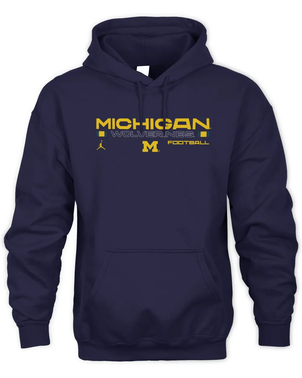 NCAA Michigan Wolverines Football 2022 Hoodie Unisex Hoodie navy s