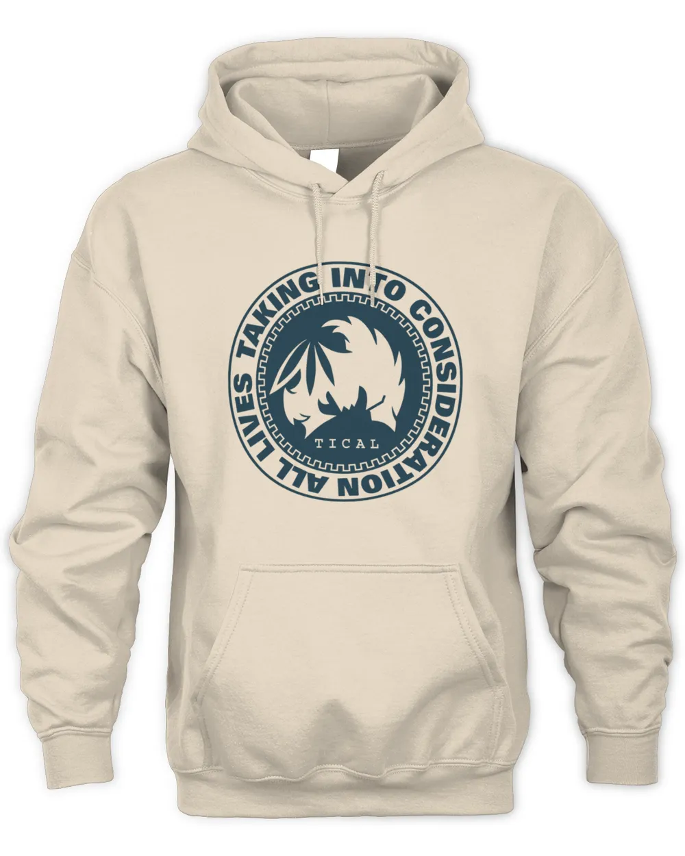 TICAL Merch TICAL Circle T Shirts Unisex Hoodie sand s