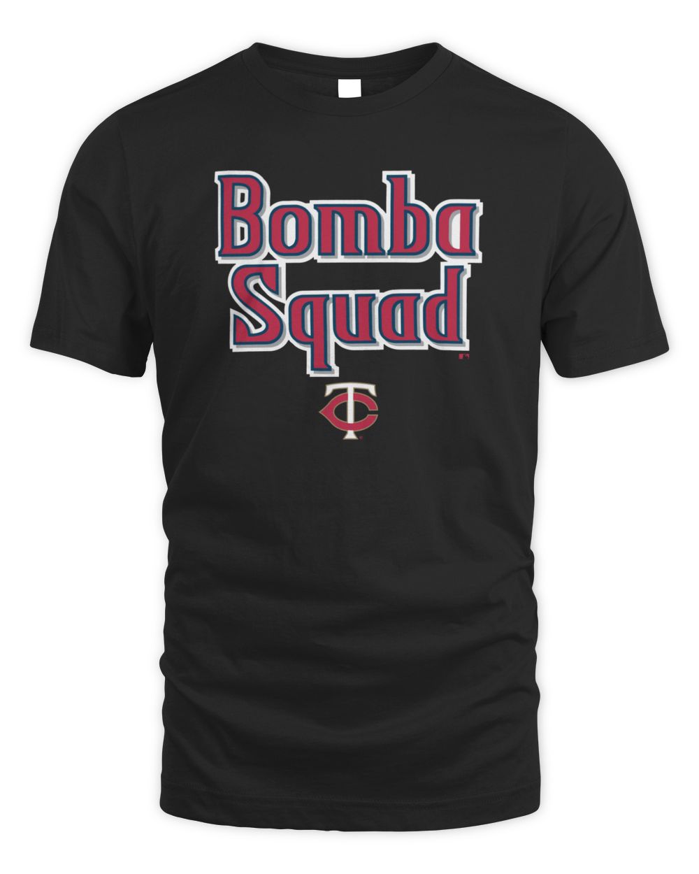 Minnesota Twins Bomba Squad T-Shirt Unisex Standard T-Shirt black s