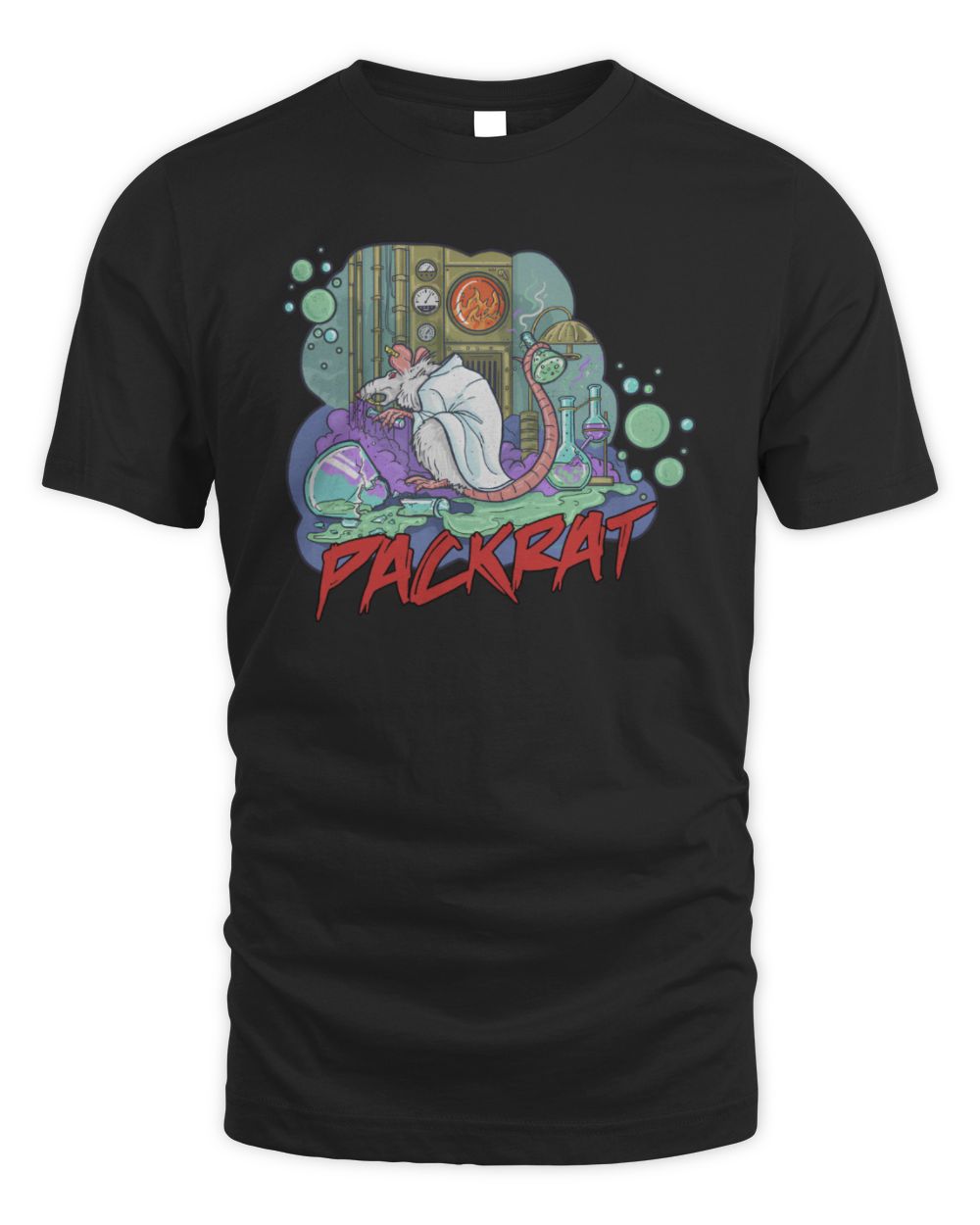 JHS Pedals Packrat Tee Unisex Standard T-Shirt black s
