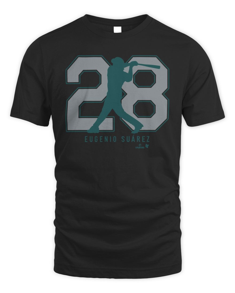 Seattle Mariners Eugenio Suarez 28 T Shirt Unisex Standard T-Shirt black s