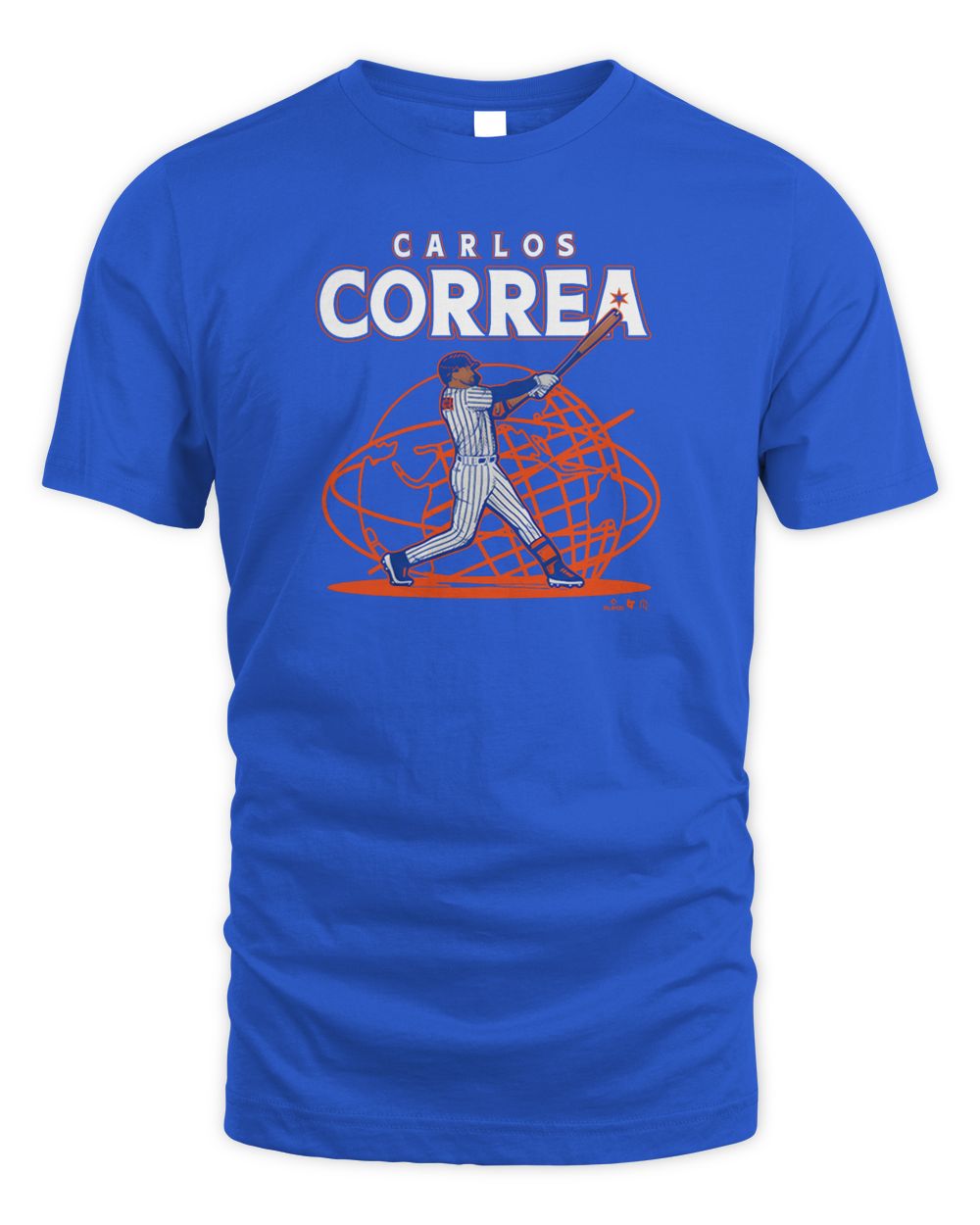 New York Mets Carlos Correa Queens Shirt Unisex Standard T-Shirt royal s