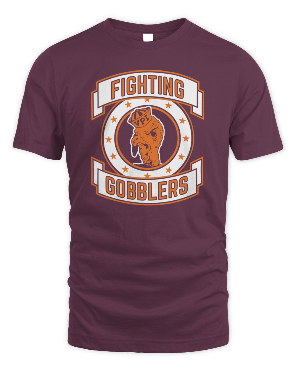 2023 Ally Tipoff Iowa and Virginia Tech Basketball Fighting Gobblers VPI Shirt Hoodie Unisex Standard T-Shirt maroon s