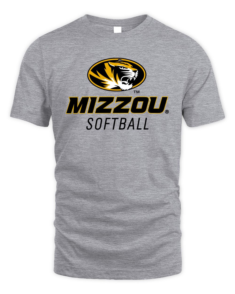 Mizzou Tigers Softball Nil Roster 2023 T-Shirt Unisex Standard T-Shirt sport-grey s