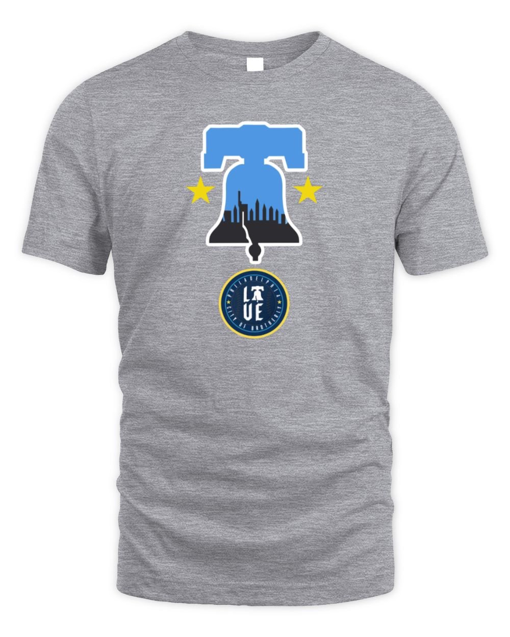 Philadelphia Phillies 2024 City Connect Bell T-Shirt Unisex Standard T-Shirt sport-grey s