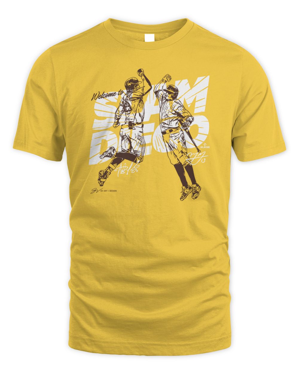 MLB Welcome To Slam Diego Baseball T Shirt Unisex Standard T-Shirt daisy s