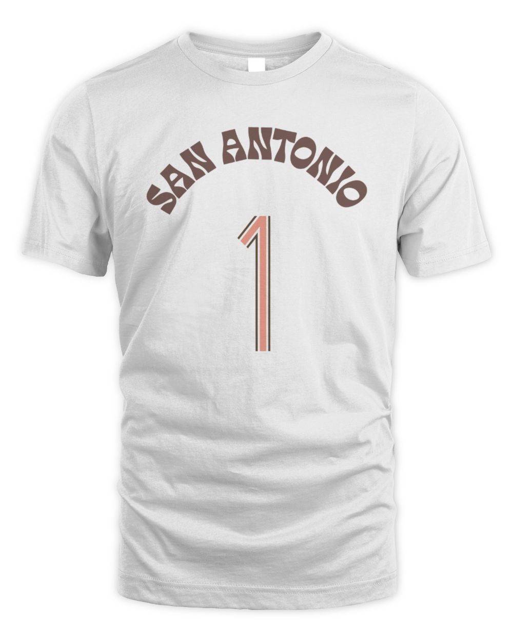 Victor Wembanyama San Antonio Spurs 2023/24 City Edition Name & Number Official T-Shirt Unisex Standard T-Shirt white s