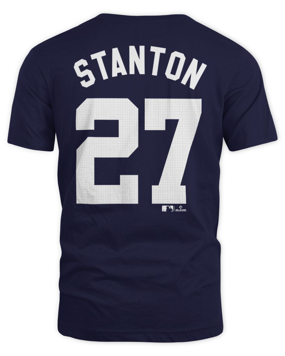 Giancarlo Stanton New York Yankees Fuse Name & Number T-Shirt Unisex Standard T-Shirt navy s