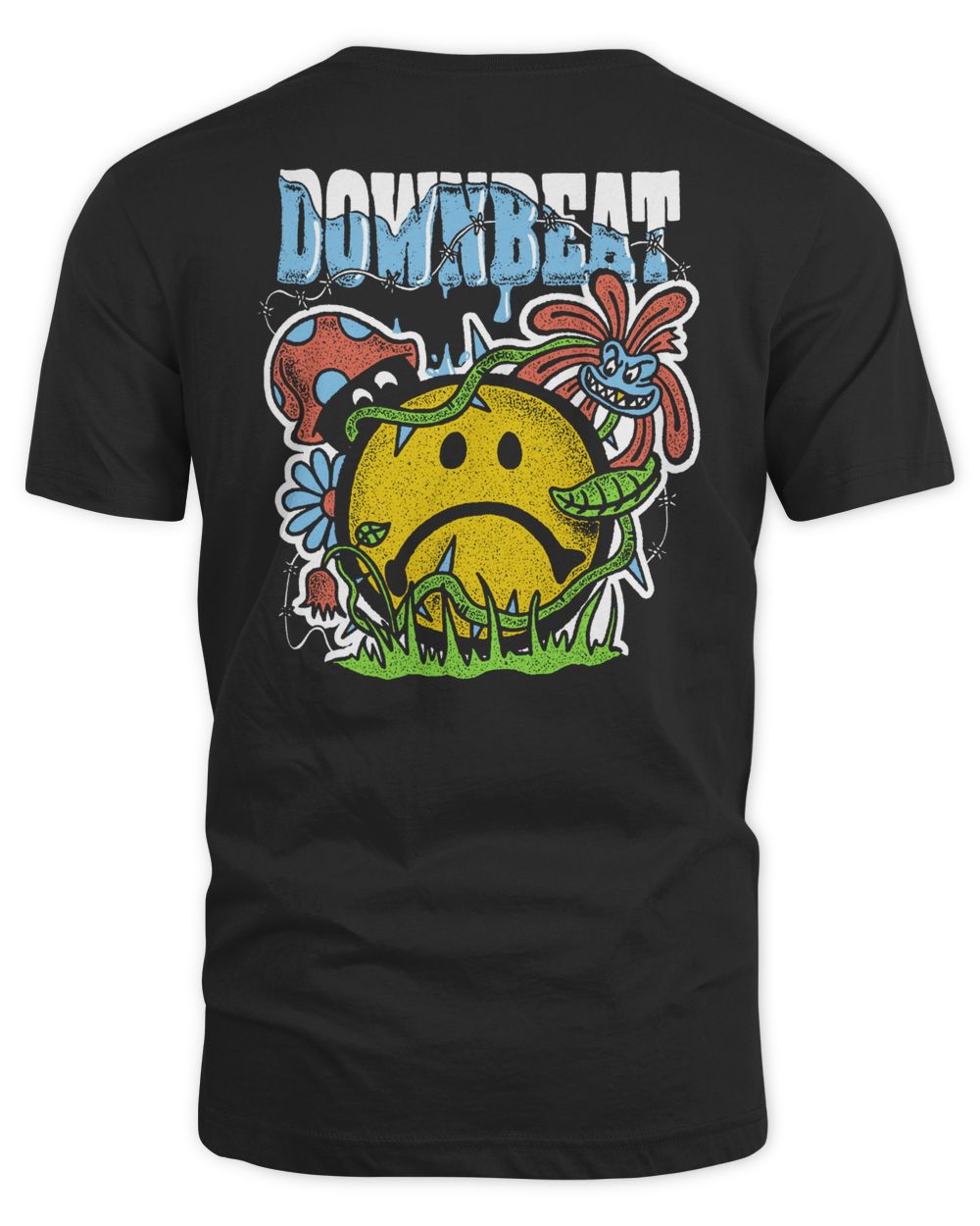 The Downbeat Shirt Tee Black Unisex Standard T-Shirt black s