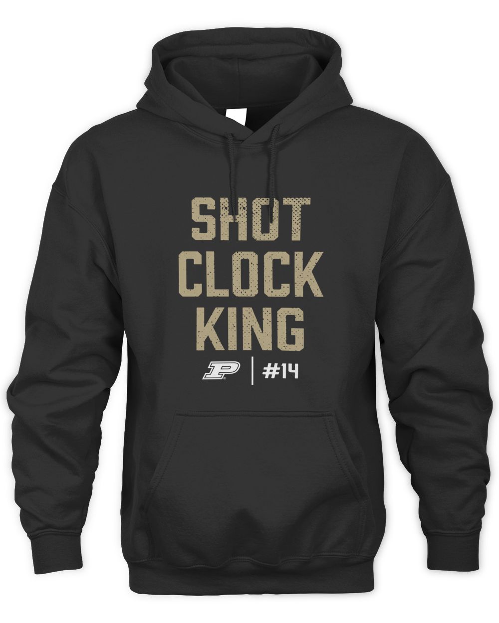 David Jenkins Jr Purdue Basketball Shot Clock King Hoodie Unisex Hoodie black s