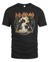Def Leppard Hysteria Tour T-Shirt Unisex Standard T-Shirt black s