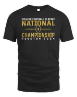 College Football Playoff 2024 National Championship Game Gradient Hoodie CFP Shop Unisex Standard T-Shirt black s