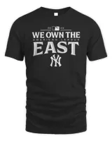 New York Yankees 2024 We Own The AL East Champions T-Shirt Unisex Standard T-Shirt black s