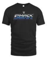 WWE SmackDown Logo Graphic T-Shirt Unisex Standard T-Shirt black s