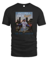 Once Upon A Time In Queens Dwight Gooden New York Mets Mitchell & Ness Shirt Unisex Standard T-Shirt black s