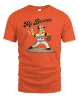 Baltimore Orioles Mr Burnes Shirt Unisex Standard T-Shirt orange s