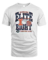 Illinois Mbb 2024 Elite Eight T-Shirt Unisex Standard T-Shirt white s
