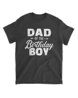 Dad of the birthday boy matching family party T-Shirt Unisex Standard T-Shirt black s
