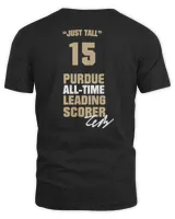 Purdue Boilermakers 2324 Zach Edey All-Time Scorer Ticker Shirt Unisex Standard T-Shirt black s