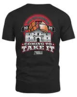 Texas Tech Basketball 2025 "Coming to Take It" NCAA Tournament Black T-Shirt Unisex Standard T-Shirt black s