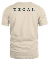 TICAL Merch TICAL Circle T Shirts Unisex Standard T-Shirt sand s