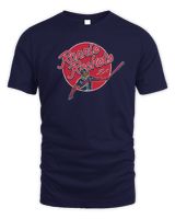 Ronnie Rockets Ronald Acuña Jr Atlanta Braves Of Major League Shirt Unisex Standard T-Shirt navy s