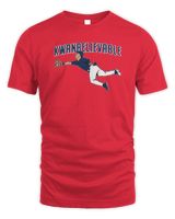 Kwanbelievable Cleveland Guardians Shirt Unisex Standard T-Shirt red s