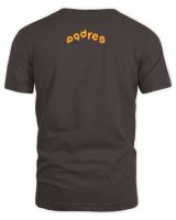Mitchell & Ness Tony Gwynn Brown San Diego Padres Cooperstown Collection Player Vintage Logo T-Shirts Unisex Standard T-Shirt dark-chocolate s