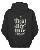 TICAL Merch TICAL Bee Hive Hoodie Black Unisex Hoodie black s