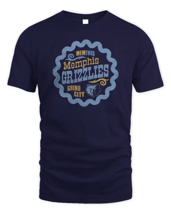 Men's 47 Navy Memphis Grizzlies Hometown Regional Franklin T-Shirt Official