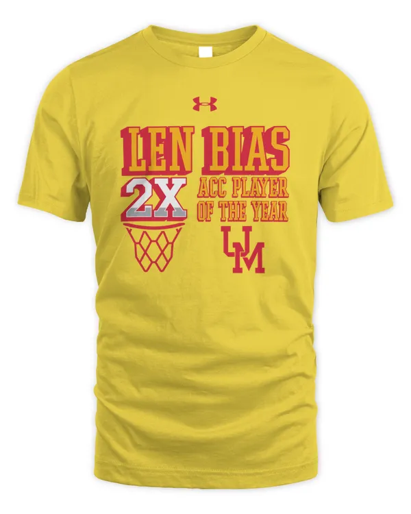 NCAA Maryland Terrapins Under Armour Len Bias Performance T-Shirt