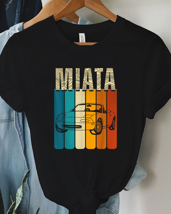 Japanese Miata Car Retro Vintage Sports Car Legend 90s T Shirt