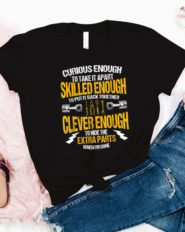Funny Car Mechanic Gift Mechanic Tool Tuner T Shirt