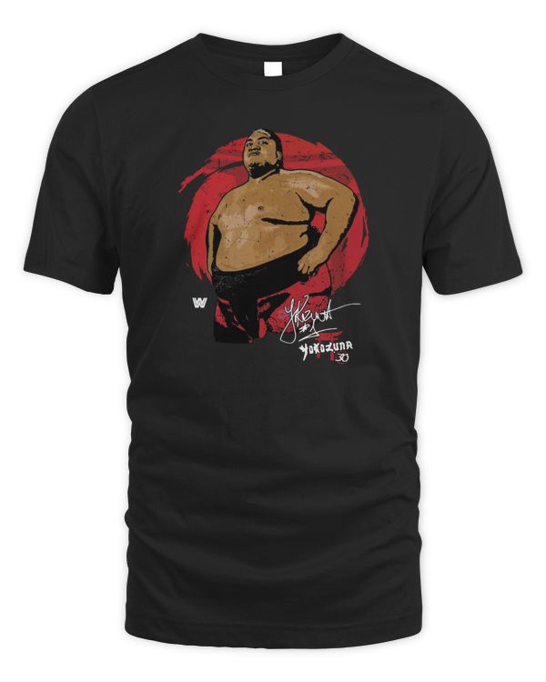 Wwe Yokozuna 30Th Anniversary Black T-Shirt